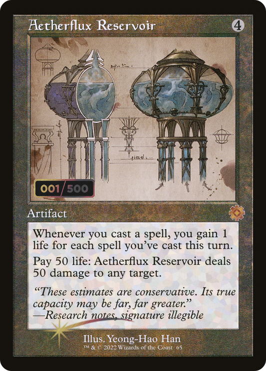 Aetherflux Reservoir (BRR-65Z) (Foil) (Serialized)