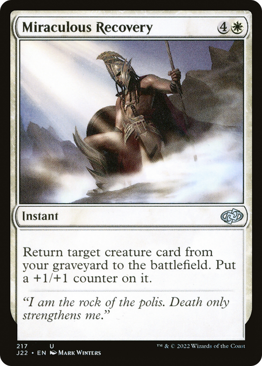 Miraculous Recovery (J22-217)