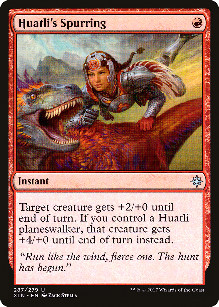 Huatli's Spurring (XLN-287)