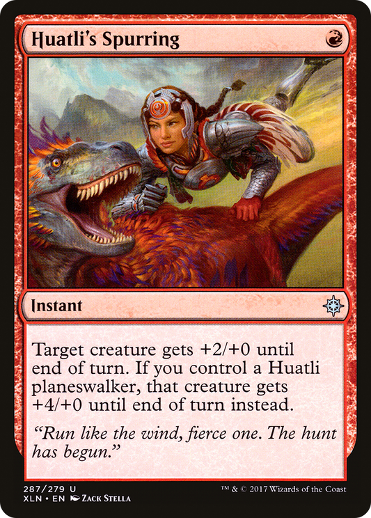 Huatli's Spurring (XLN-287)