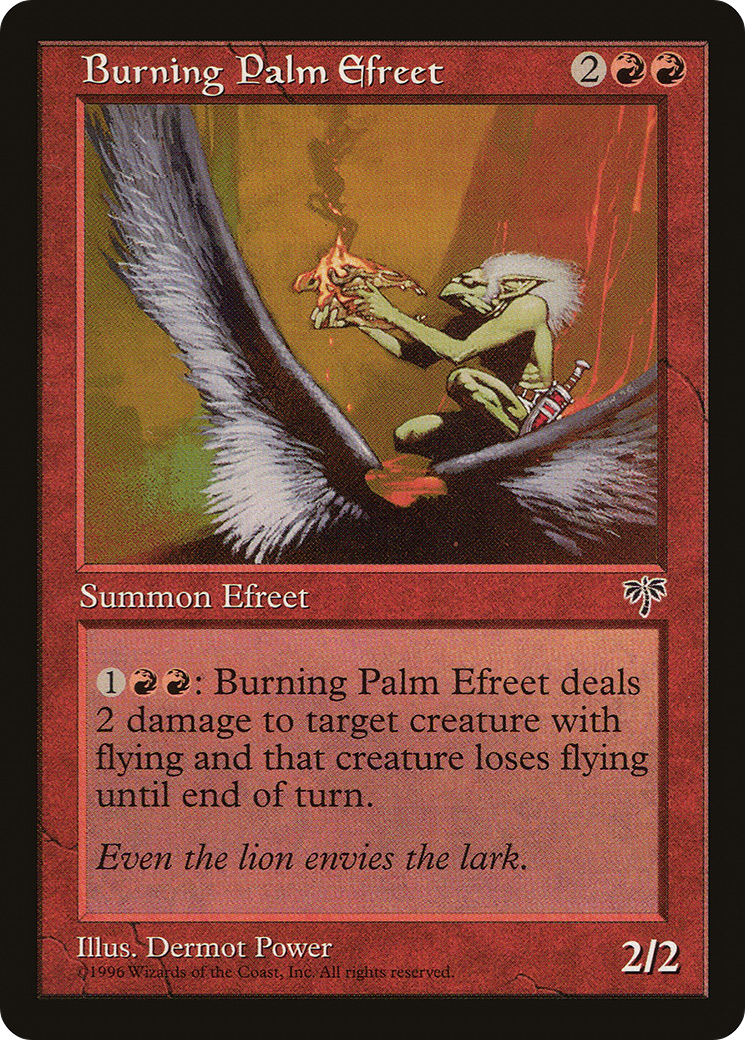 Burning Palm Efreet (MIR-161)