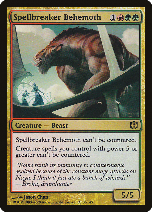 Spellbreaker Behemoth (ARB-060) (Foil)