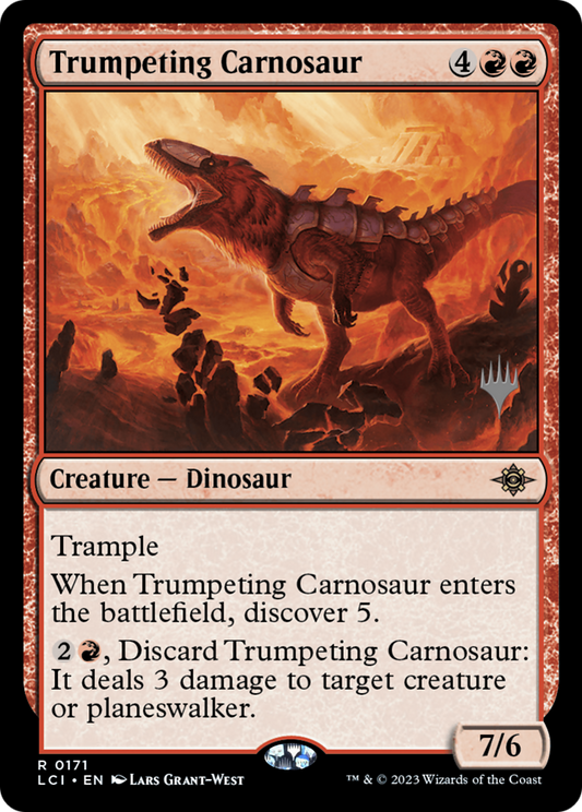 Trumpeting Carnosaur (PPLCI-171P) (Foil)