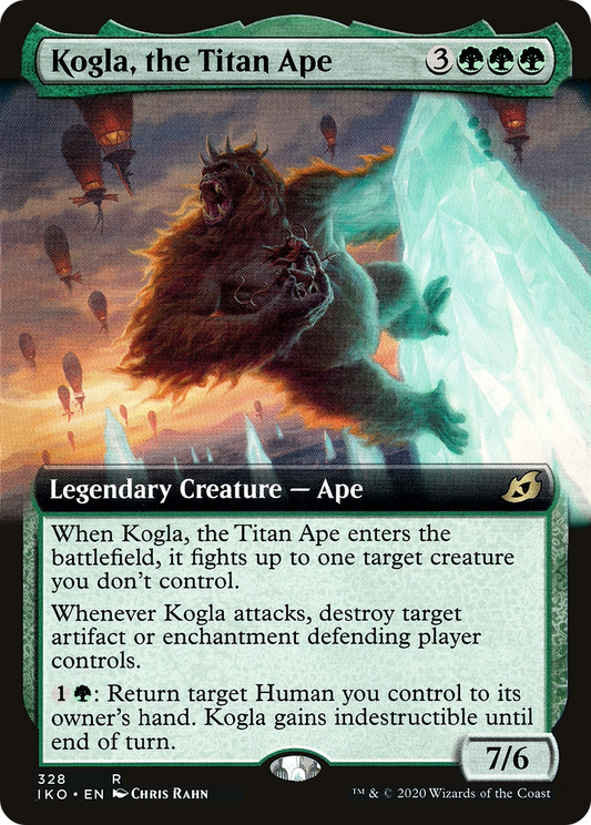 Kogla, the Titan Ape (IKO-328) (Extended Art) (Foil)