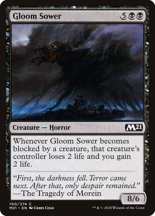 Gloom Sower (M21-100) (Foil)