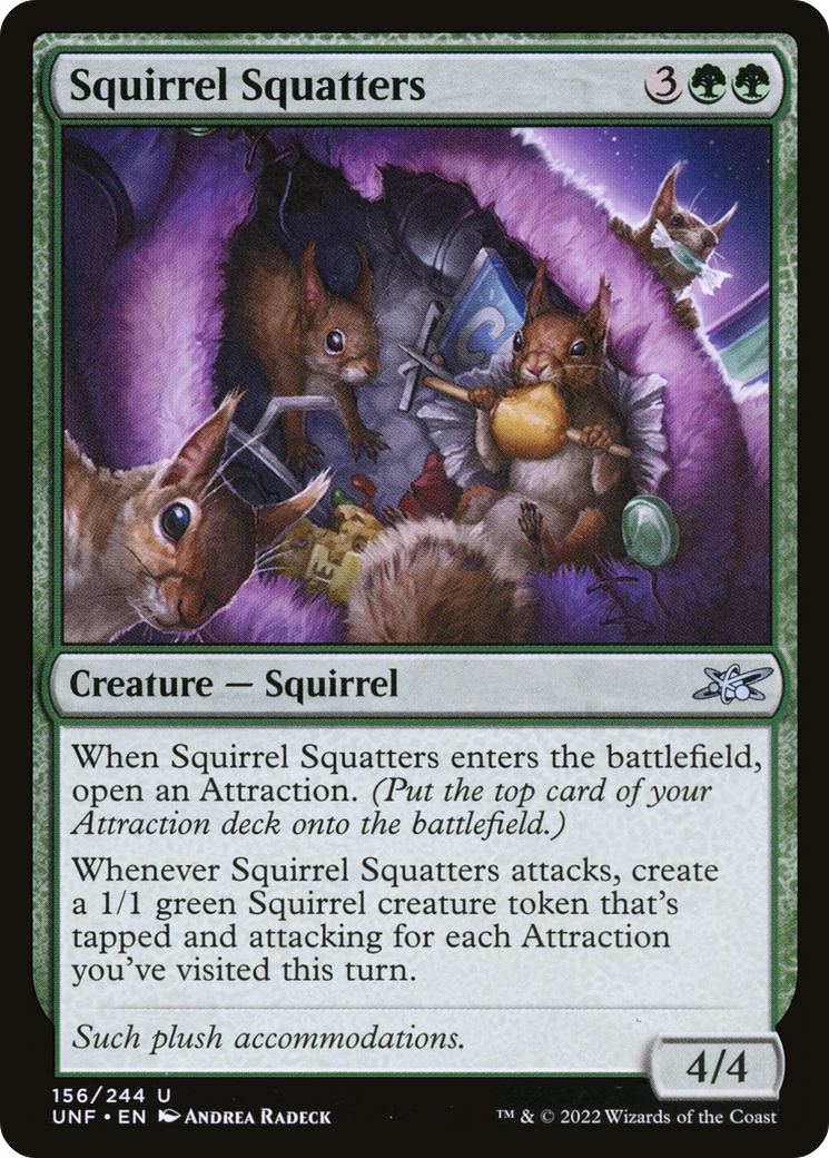 Squirrel Squatters (UNF-156) (Foil)
