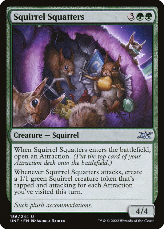 Squirrel Squatters (UNF-156) (Foil)