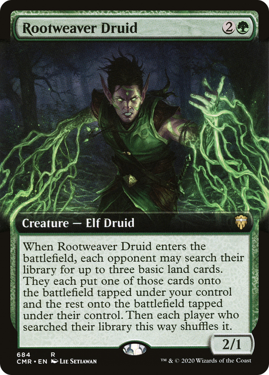 Rootweaver Druid (CMR-684) (Extended Art)