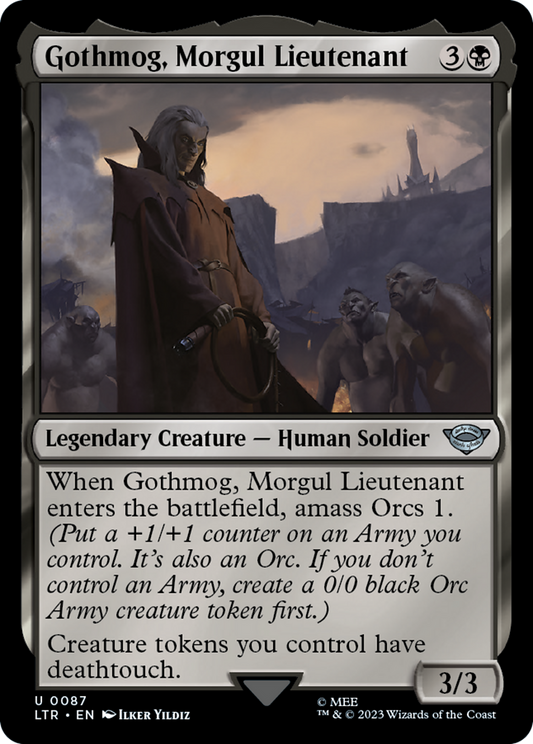 Gothmog, Morgul Lieutenant (LTR-087) (Foil)