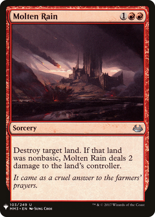 Molten Rain (LIST-MM3-103)