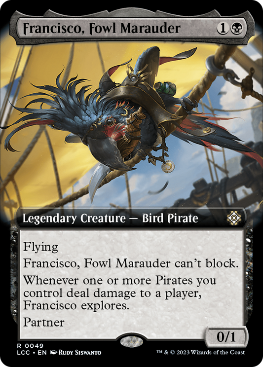Francisco, Fowl Marauder (LCC-049) (Extended Art)