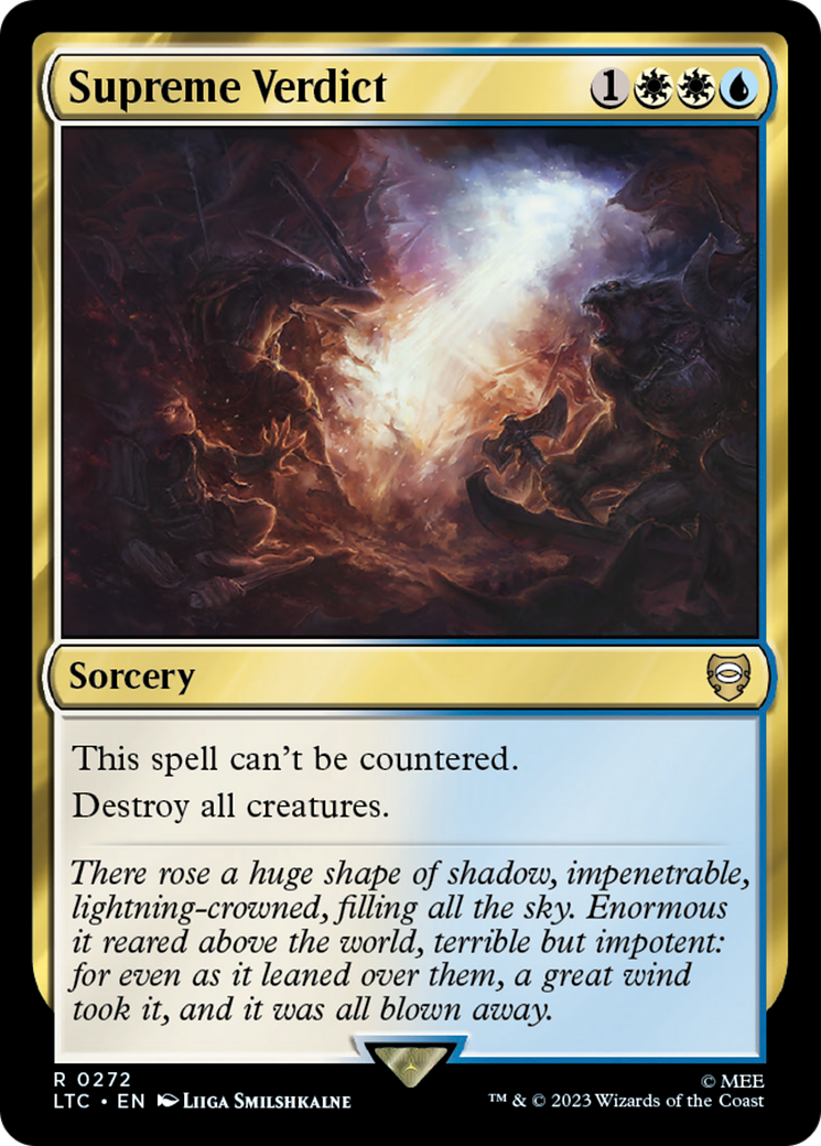 Supreme Verdict (LTC-272)