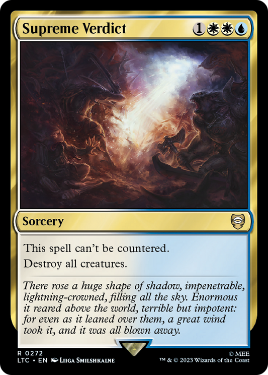 Supreme Verdict (LTC-272)