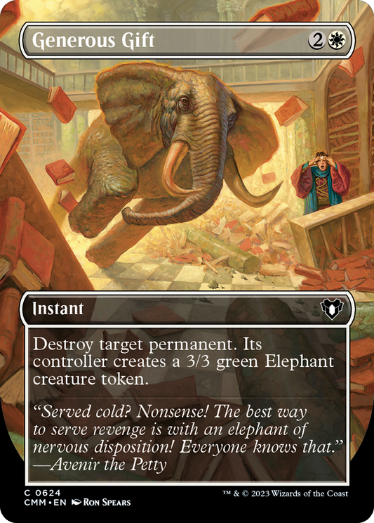Generous Gift (CMM-624) (Borderless) (Foil)