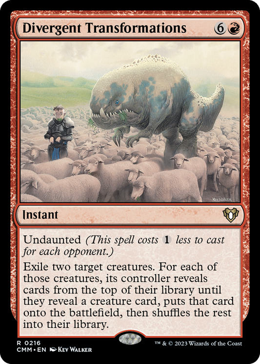 Divergent Transformations (CMM-216) (Foil)