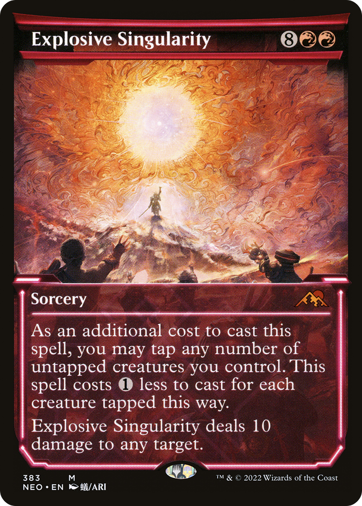 Explosive Singularity (NEO-383) (Showcase)