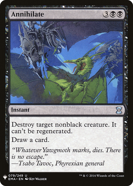 Annihilate (LIST-EMA-79)