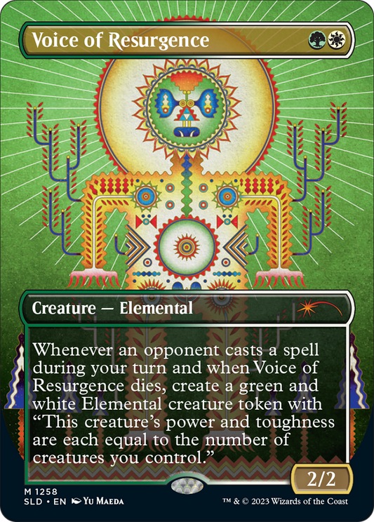 Voice of Resurgence (SLD-1258) (Borderless) (Foil)