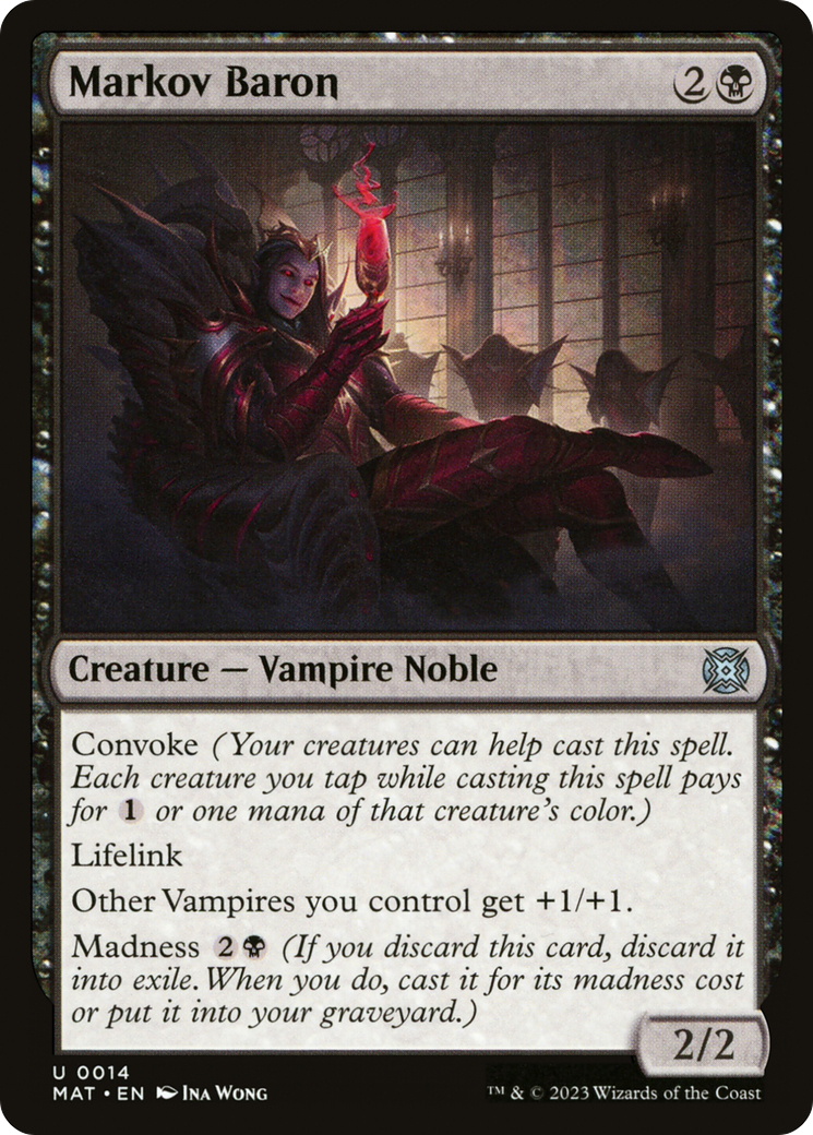 Markov Baron (MAT-014) (Foil)