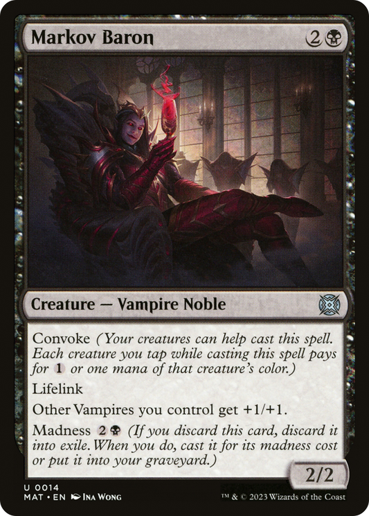 Markov Baron (MAT-014) (Foil)