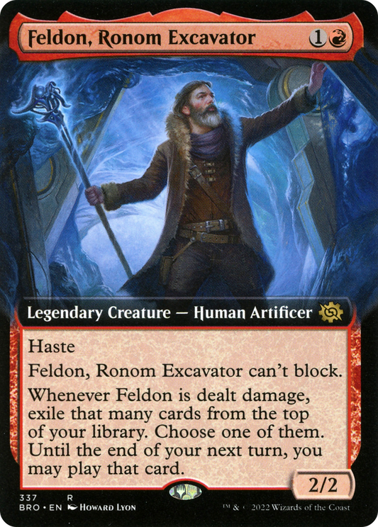 Feldon, Ronom Excavator (BRO-337) (Extended Art)