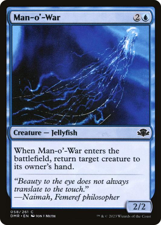 Man-o'-War (DMR-058) (Foil)
