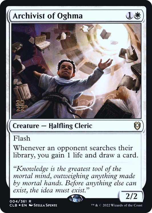 Archivist of Oghma (PRE-04S) (Foil)