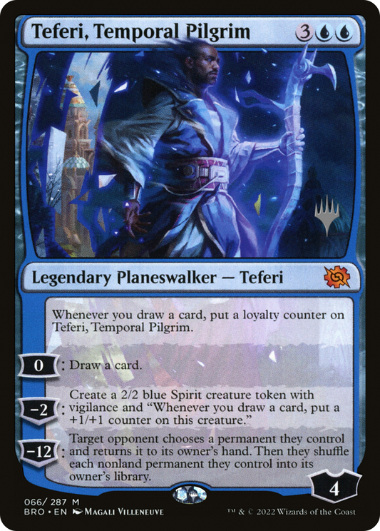Teferi, Temporal Pilgrim (PPBRO-66P) (Foil)