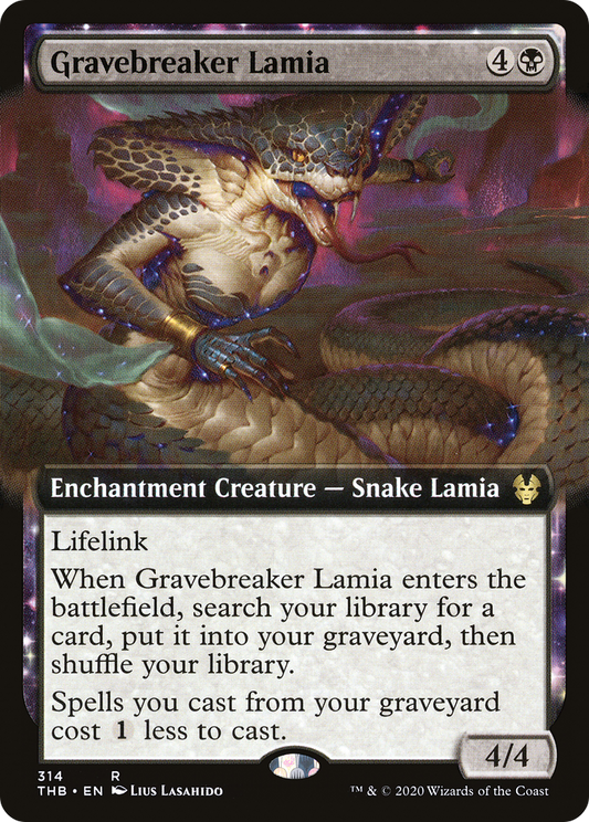 Gravebreaker Lamia (THB-314) (Extended Art)