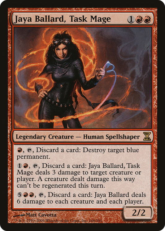 Jaya Ballard, Task Mage (TSP-166) (Foil)