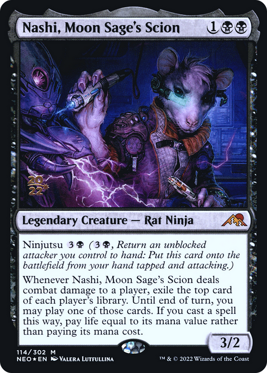 Nashi, Moon Sage's Scion (PRE-114S) (Foil)