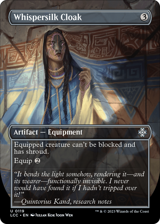 Whispersilk Cloak (LCC-119) (Borderless)