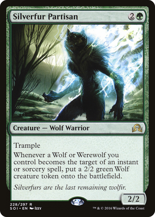 Silverfur Partisan (SOI-228) (Foil)