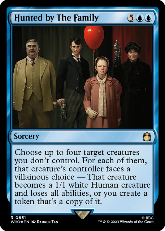 Hunted by The Family (WHO-651) (Surge Foil)