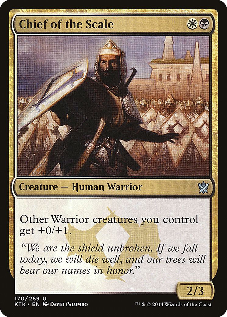 Chief of the Scale (KTK-170) (Foil)