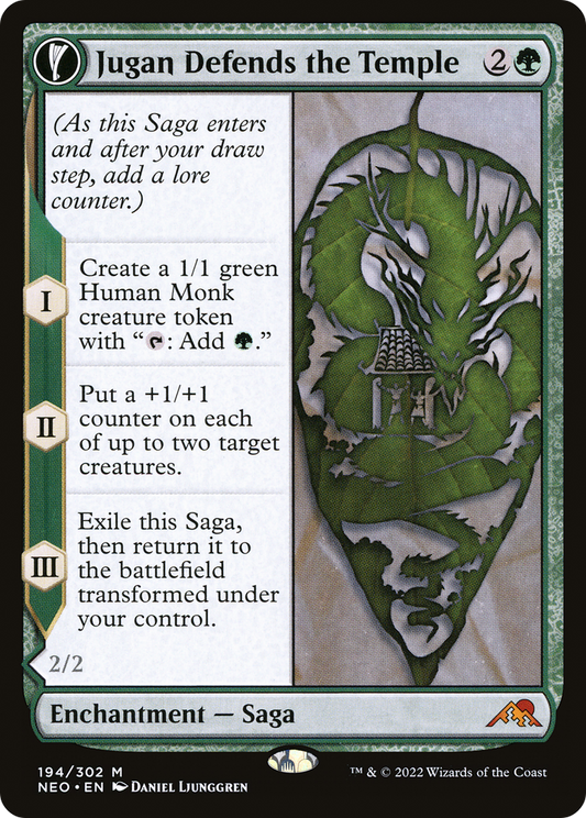 Jugan Defends the Temple // Remnant of the Rising Star (NEO-194)