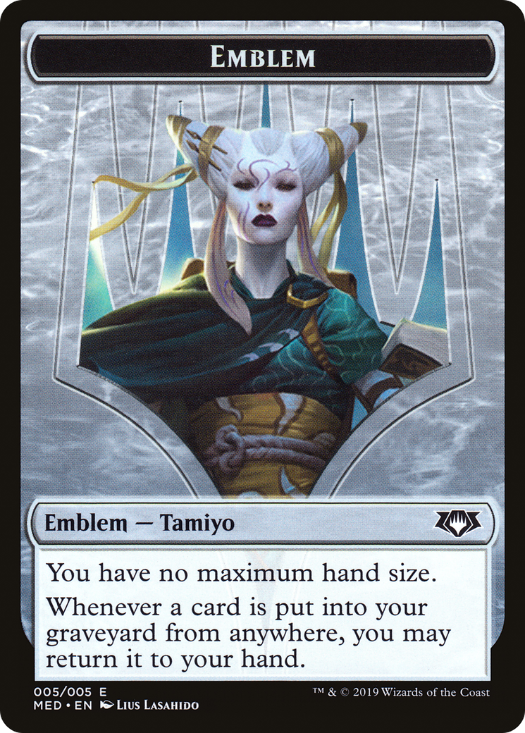 Tamiyo, the Moon Sage Emblem (MED2-0R5)