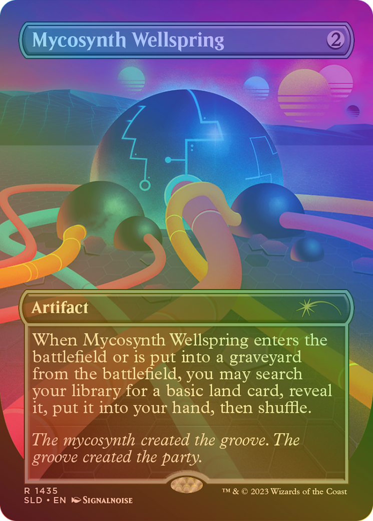 Mycosynth Wellspring (SLD-1435★) (Borderless) (Foil)