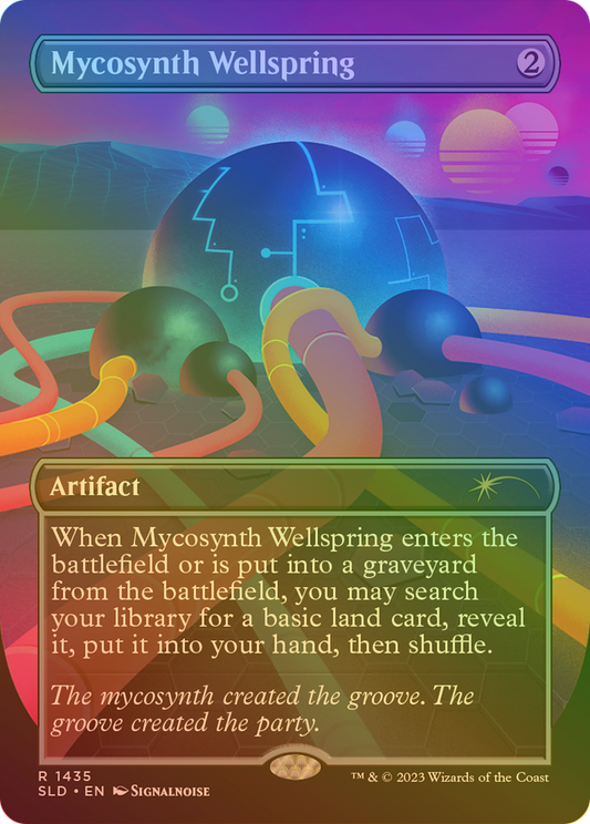 Mycosynth Wellspring (SLD-1435★) (Borderless) (Foil)