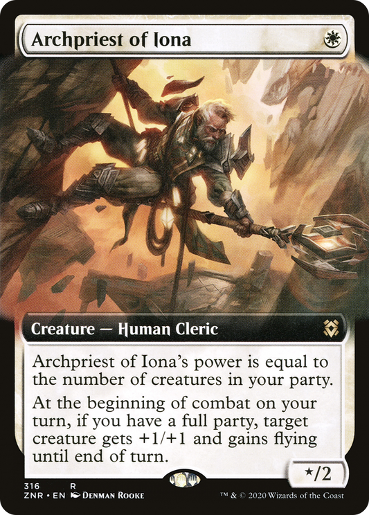 Archpriest of Iona (ZNR-316) (Extended Art) (Foil)