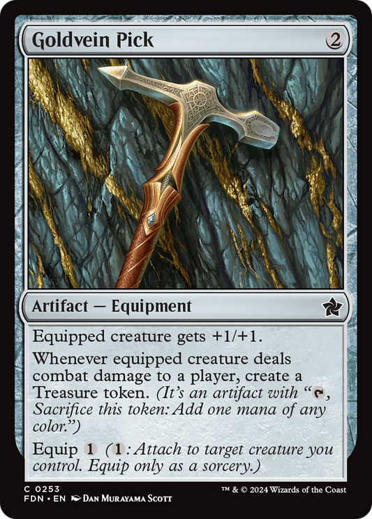 Goldvein Pick (FDN-253) (Foil)
