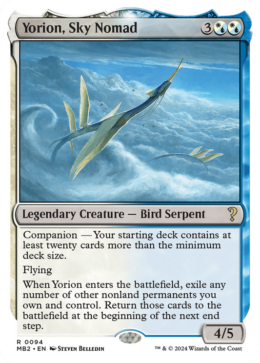 Yorion, Sky Nomad (MB2-094)