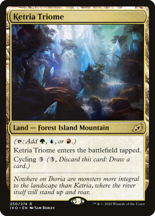 Ketria Triome (IKO-250) (Foil)