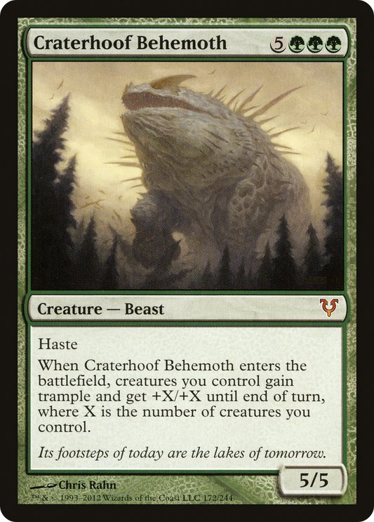 Craterhoof Behemoth (AVR-172)