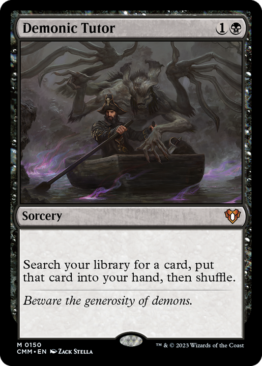 Demonic Tutor (CMM-150) (Foil)