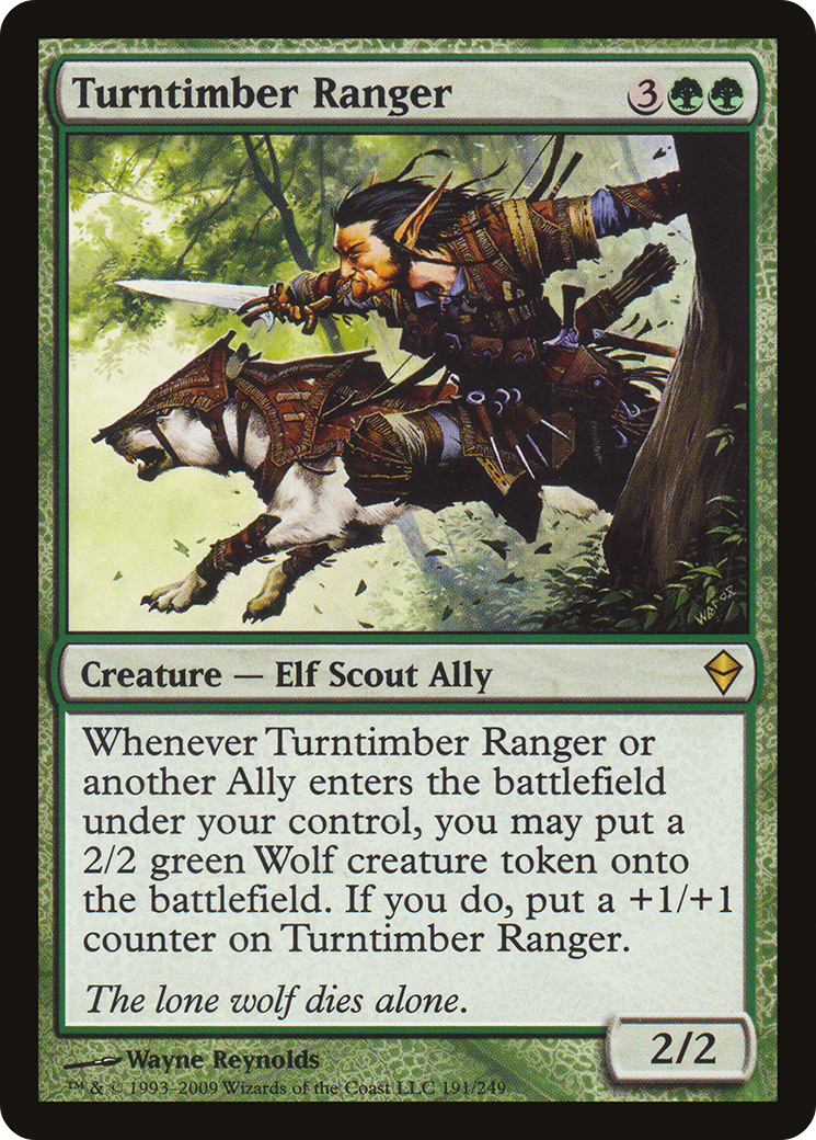 Turntimber Ranger (ZEN-191) (Foil)