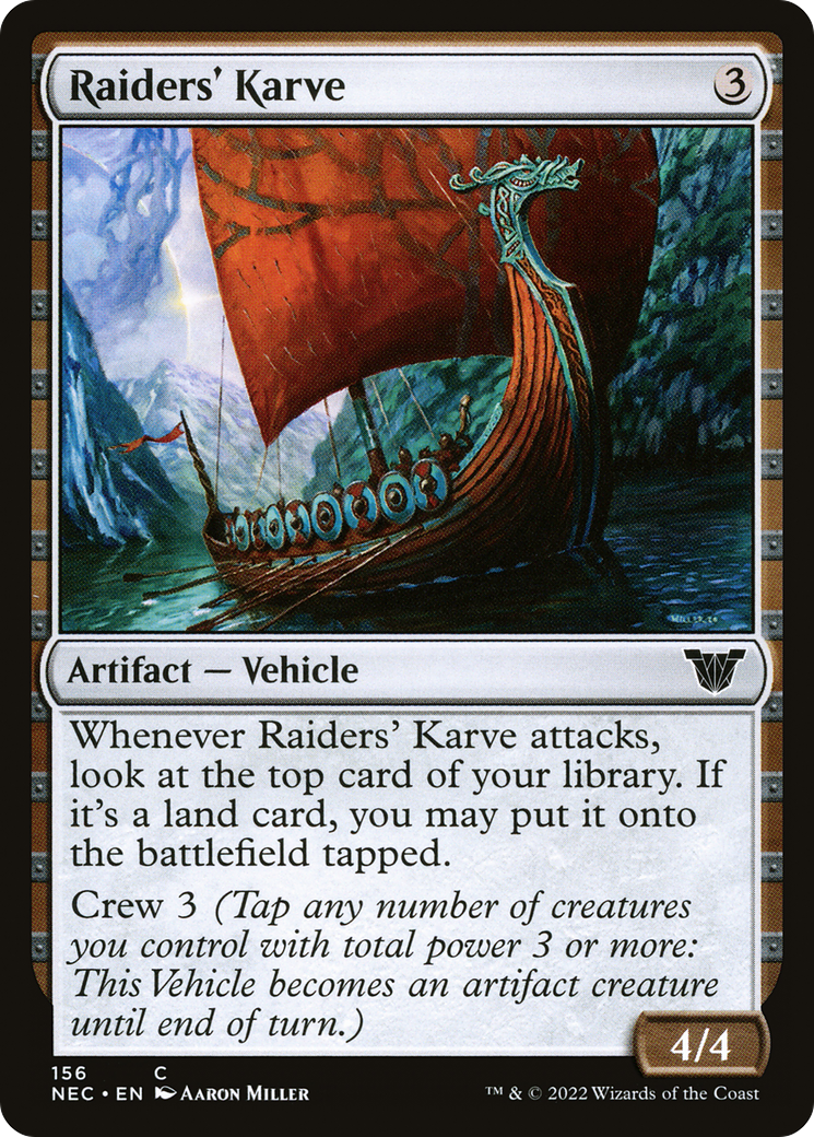 Raiders' Karve (NEC-156)