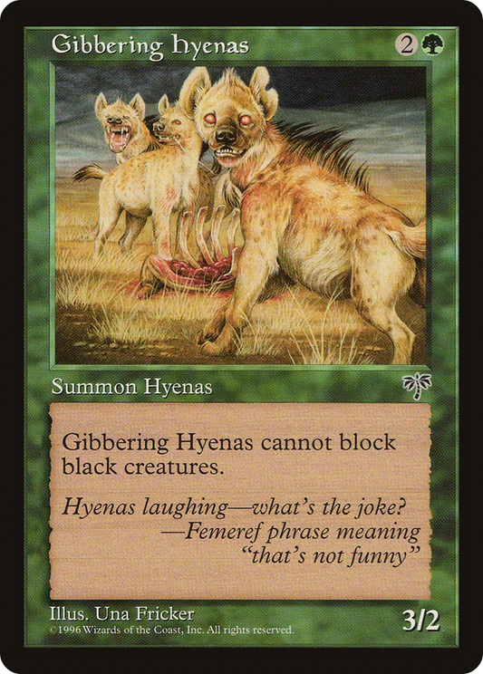 Gibbering Hyenas (MIR-219)