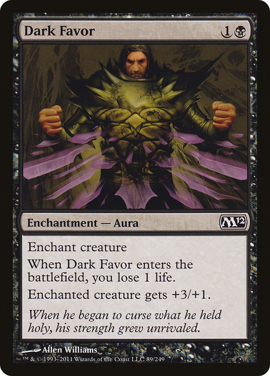 Dark Favor (M12-089)