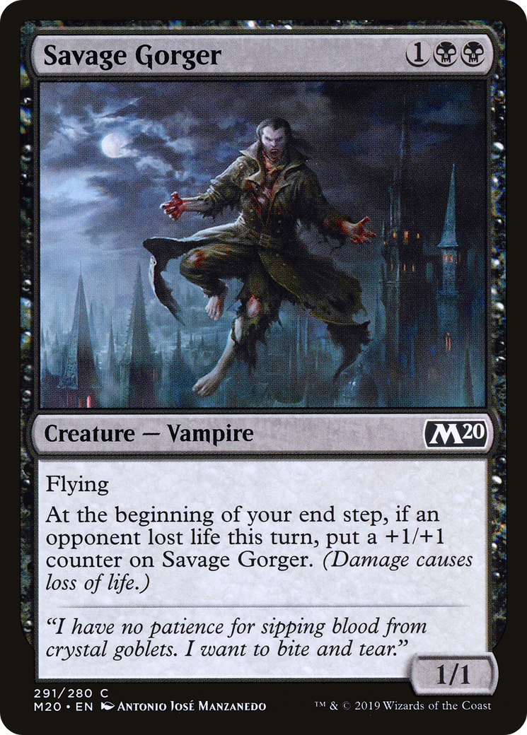 Savage Gorger (M20-291)